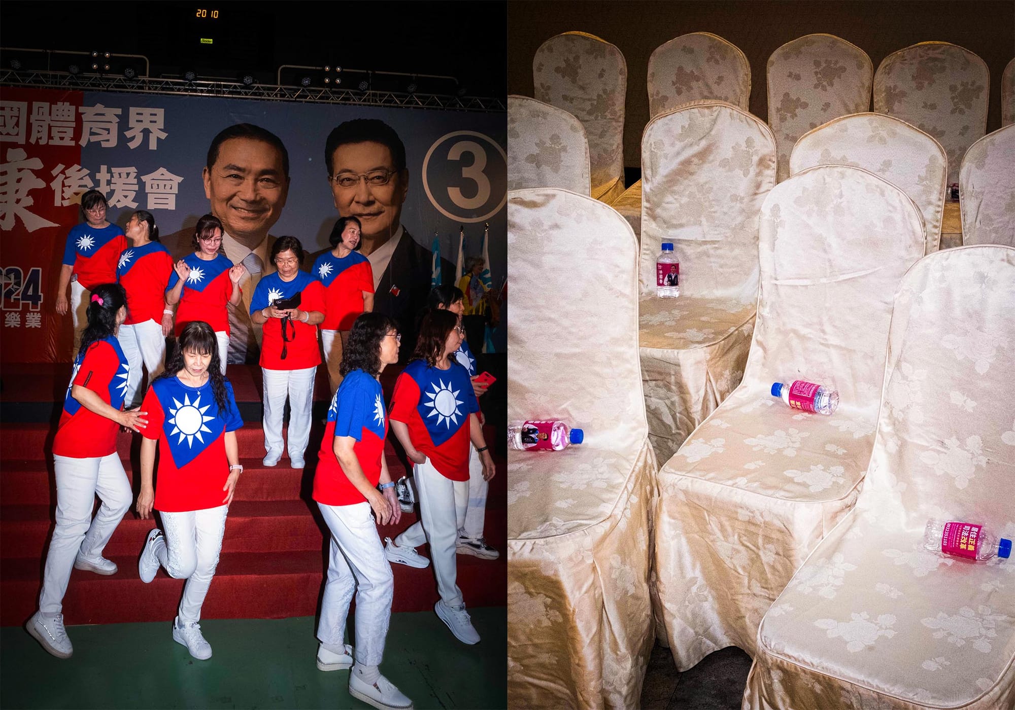 國民黨的造勢活動。攝:陳焯煇/端傳媒