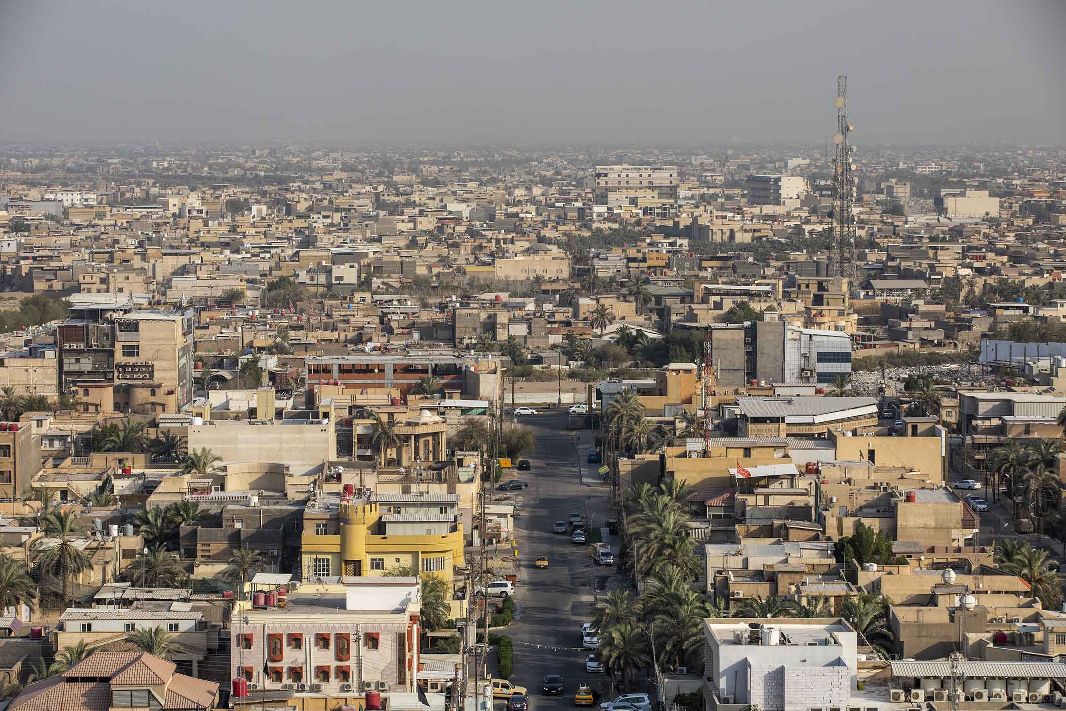 2022年8月17日,伊拉克巴士拉市。攝:Younes Mohammad/For The Washington Post via Getty Images