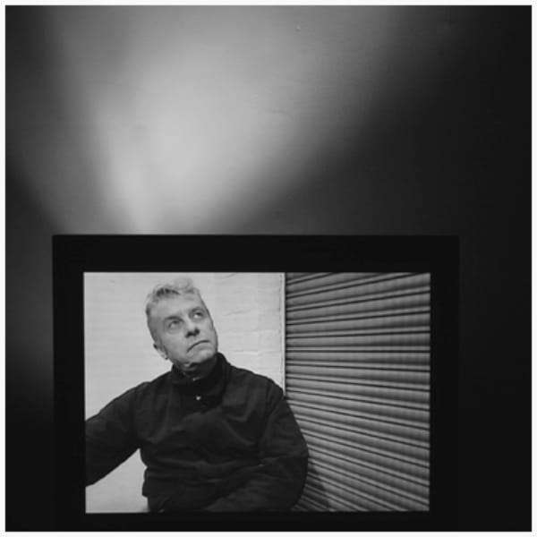 電視播映 Brian Griffin 一個訪問。攝影：葉英傑