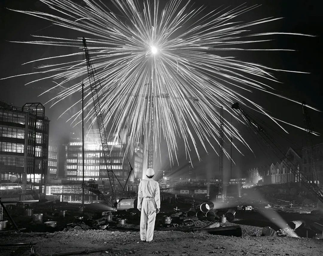 Big Bang, Broadgate, 1986 攝影：Brian Griffin 