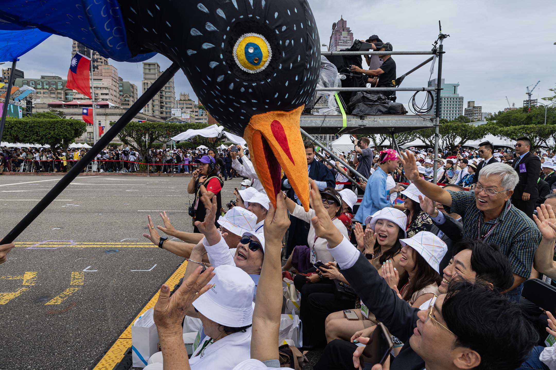 2024年5月20日，台北，中華民國第十六任總統副總統就職典禮。攝：陳焯煇/端傳媒