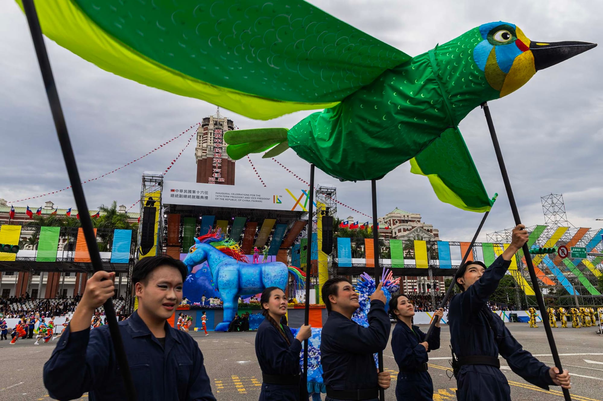 2024年5月20日，台北，中華民國第十六任總統副總統就職典禮。攝：陳焯煇/端傳媒