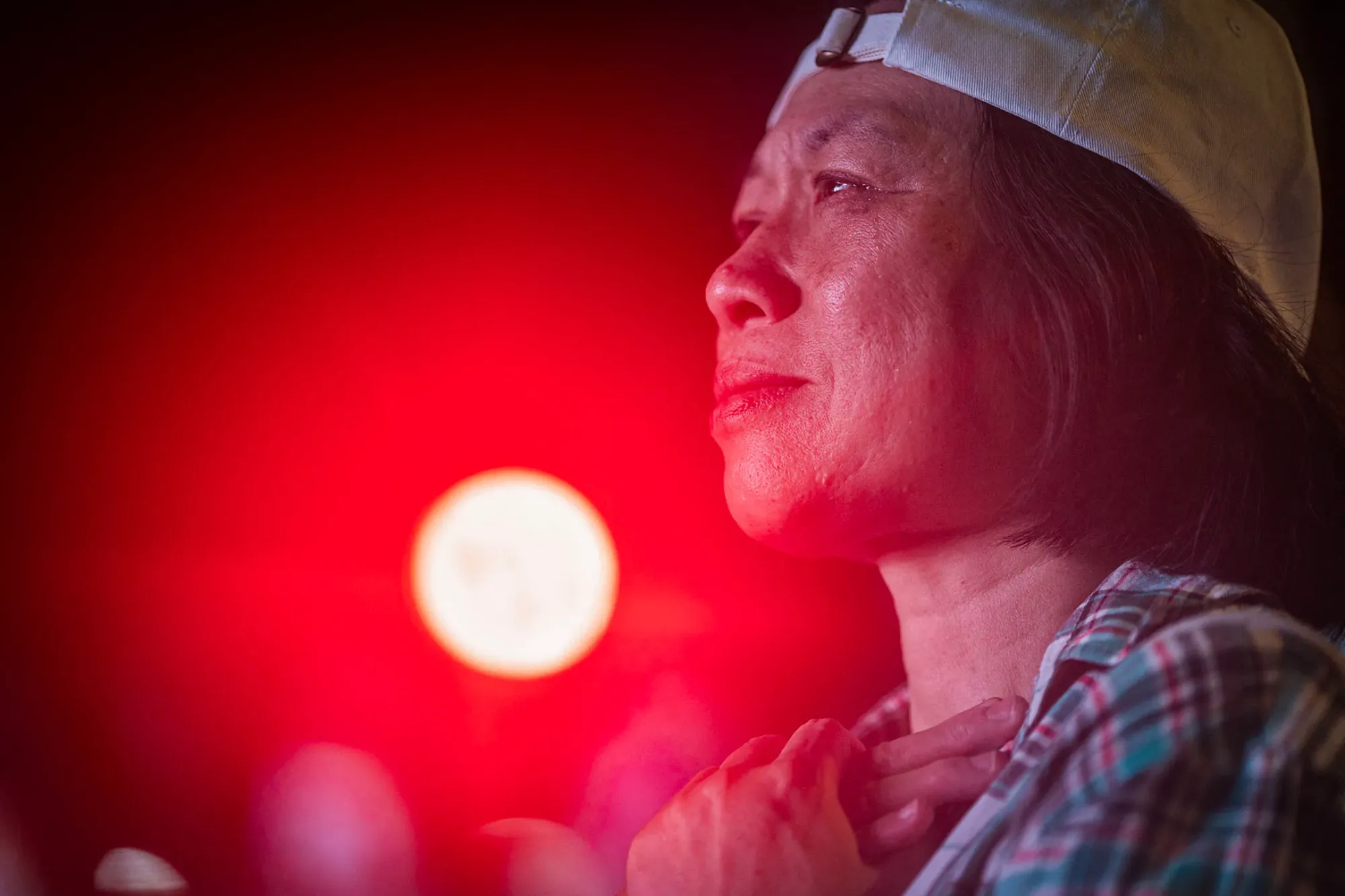 2024年6月21日，台北，行政院针对立法院职权修法案提出覆议，并于立法院投票表决，公民团体发起“青鸟行动”，号召支持者到立法院外声援。摄：陈焯煇/端传媒