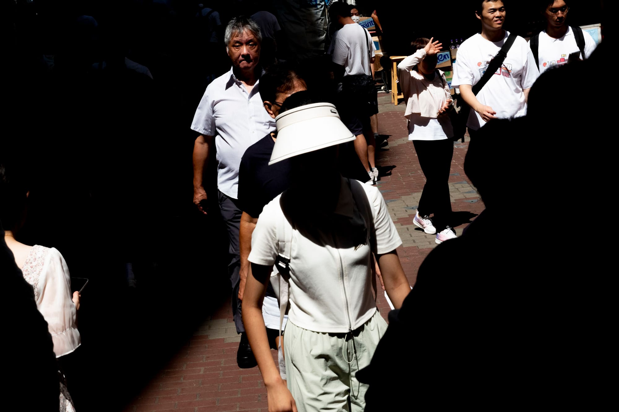 旺角,下午2點48分。攝:林振東/端傳媒