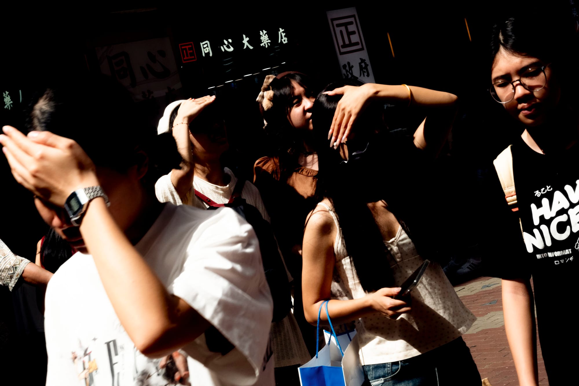 旺角,下午2點58分。攝:林振東/端傳媒