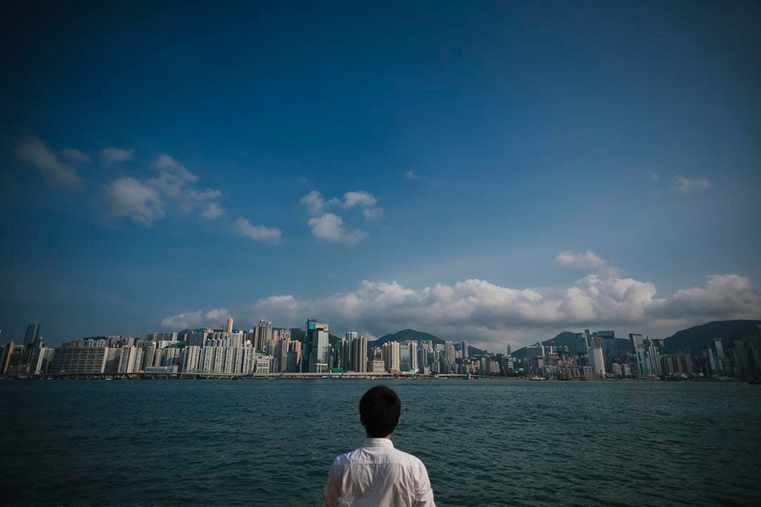 在港大陆生陈辰。摄 : 张百铭/端传媒