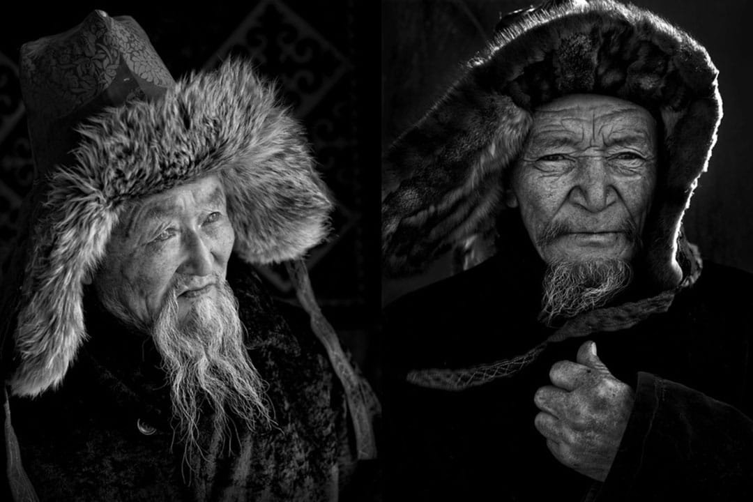 图片故事《Hunting with Eagles》。摄:Palani Mohan