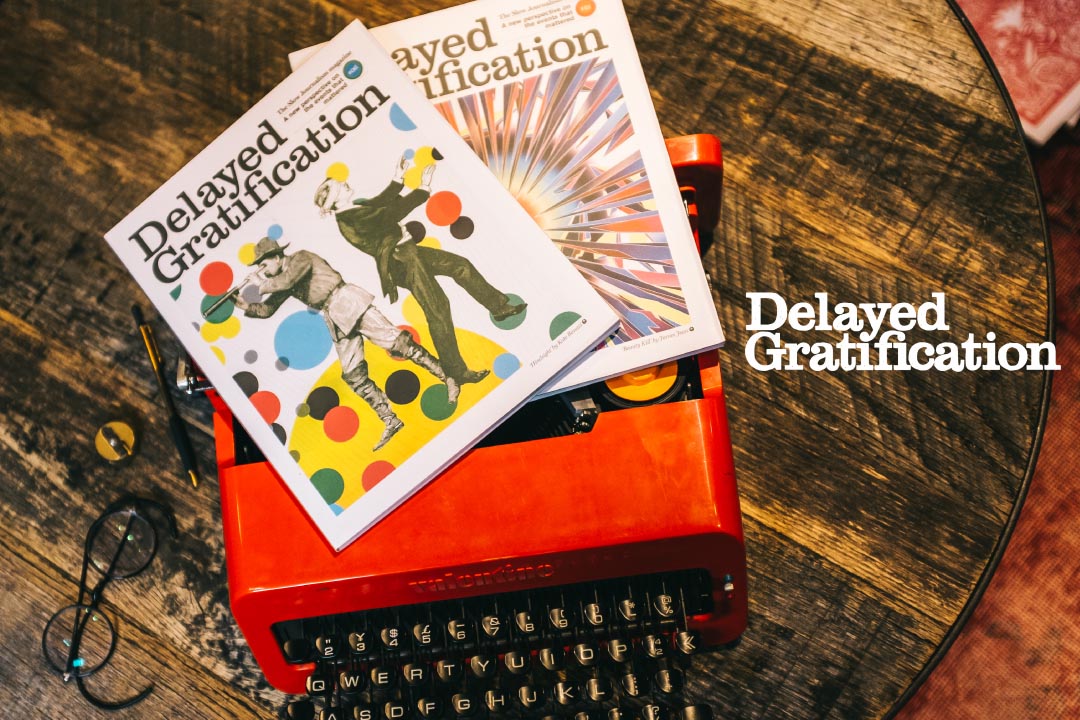 主打「慢新聞學」的《Delayed Gratification》拉開時空，挖掘真相。設計：Tsengly / 端傳媒