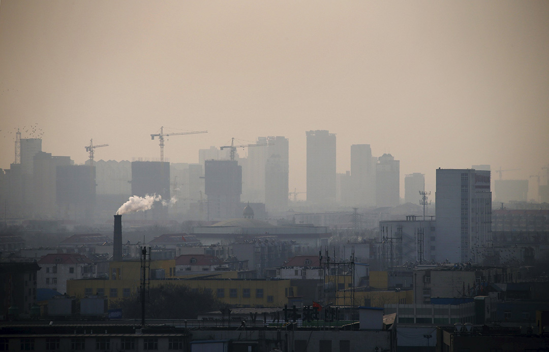 2014年2月18日，河北唐山。攝：Petar Kujundzic/REUTERS