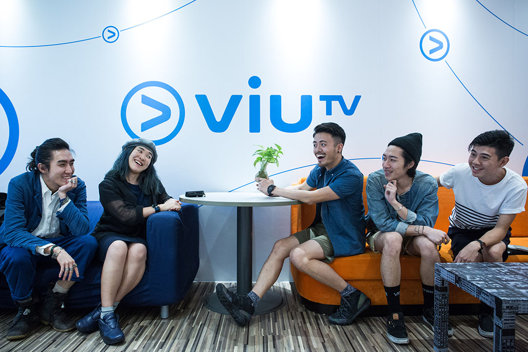 ViuTV 衝三小製作團隊。攝：盧翊銘/端傳媒