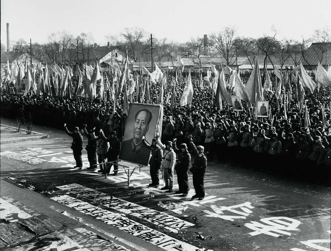 1967年1月31日，黑龍江革命委員會成立，紅衛兵當日組織遊行。