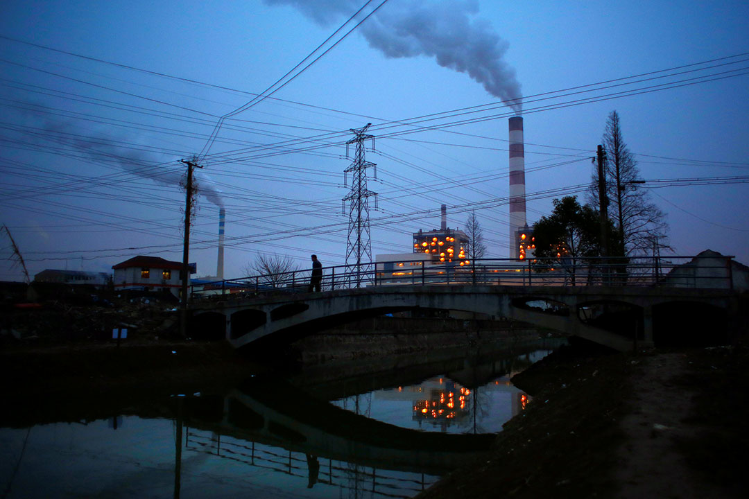 上海一間發電廠。