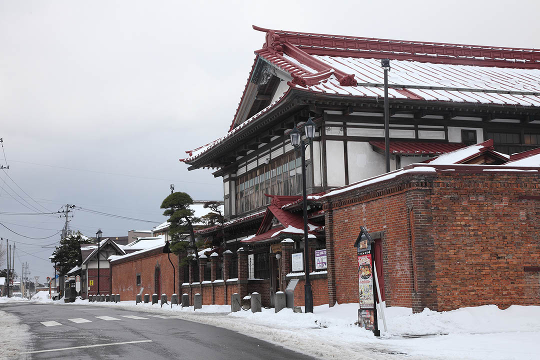 太宰治故居斜陽館。