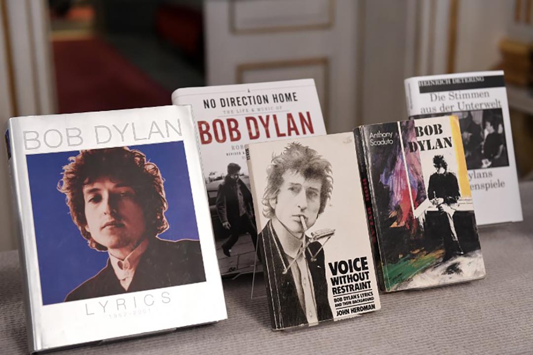 美国作曲家Bob Dylan的书籍。