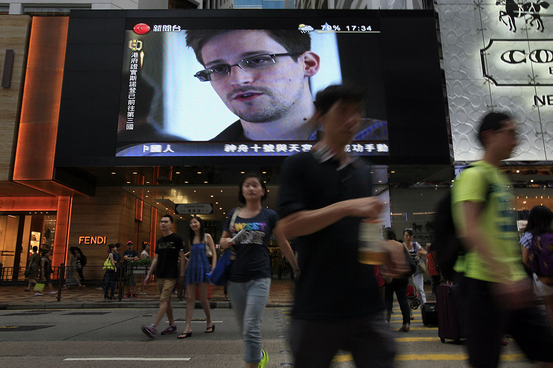 被美國政府通緝的斯諾登（Edward Snowden），在2013年曾匿藏香港近一個月。