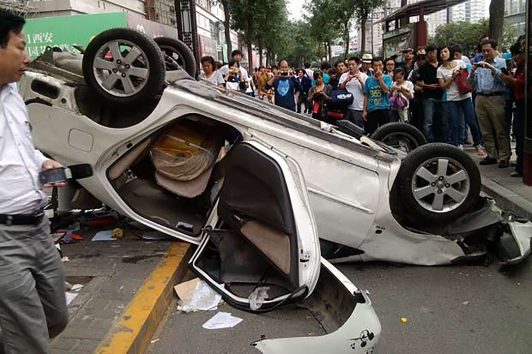 四年了，那個開日系車被「愛國青年」砸穿腦袋的中國人 。