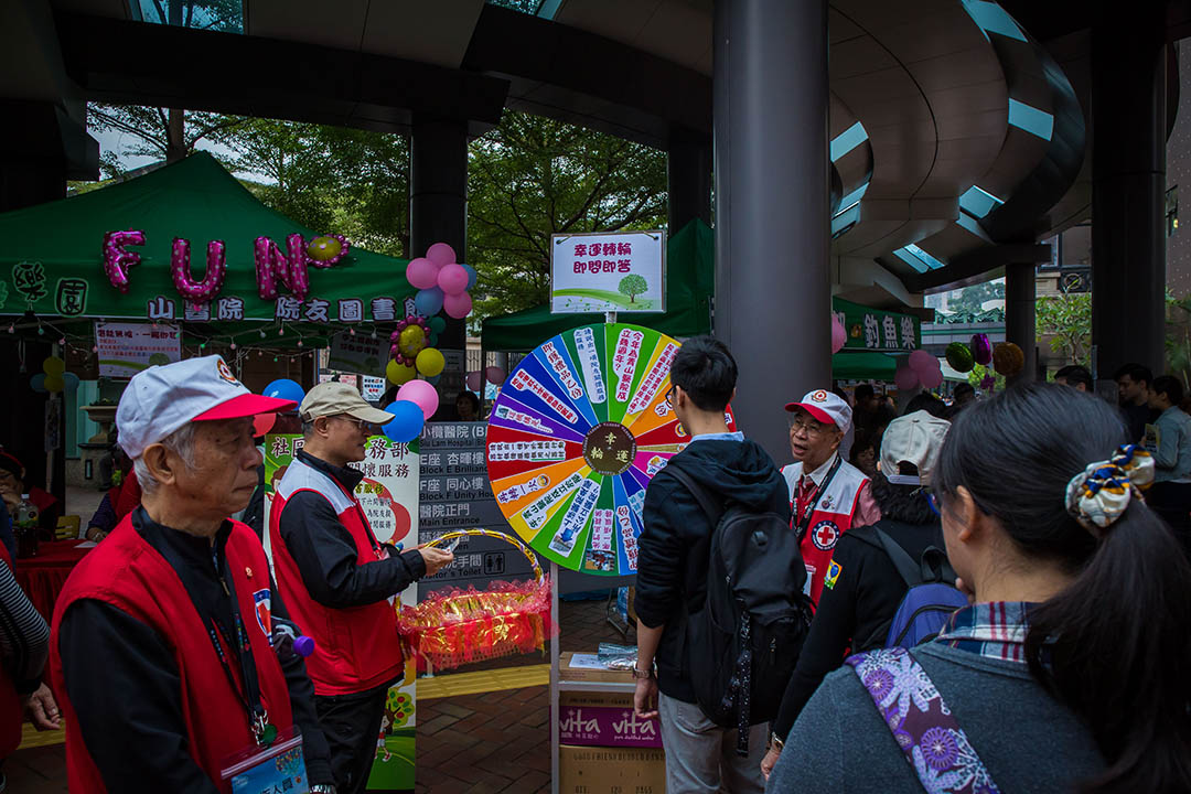 開放日有不同攤位遊戲。