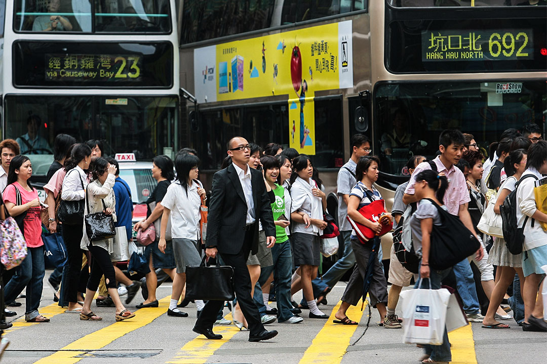 香港街头。
