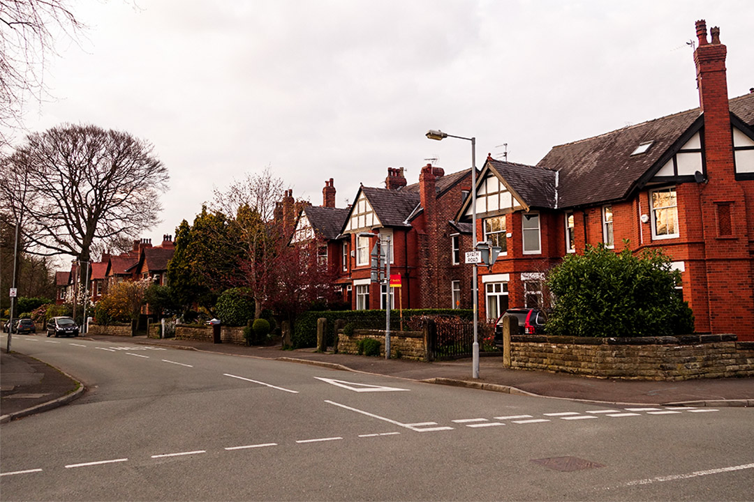 Didsbury Village 的聯排別墅。