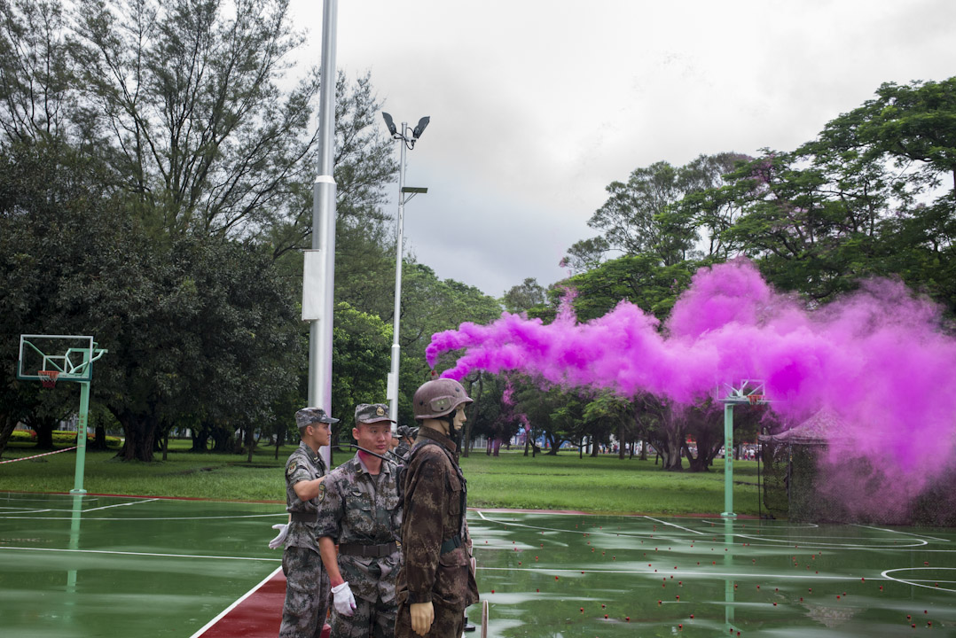 石崗軍營。