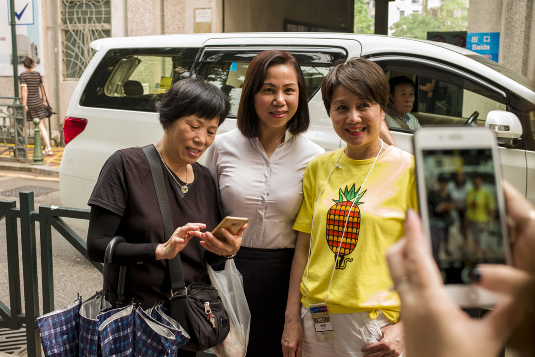 澳門立法會選舉多名博彩業人士力爭多個議席，澳博的梁安琪今屆名單得票率約6%，順利連任。