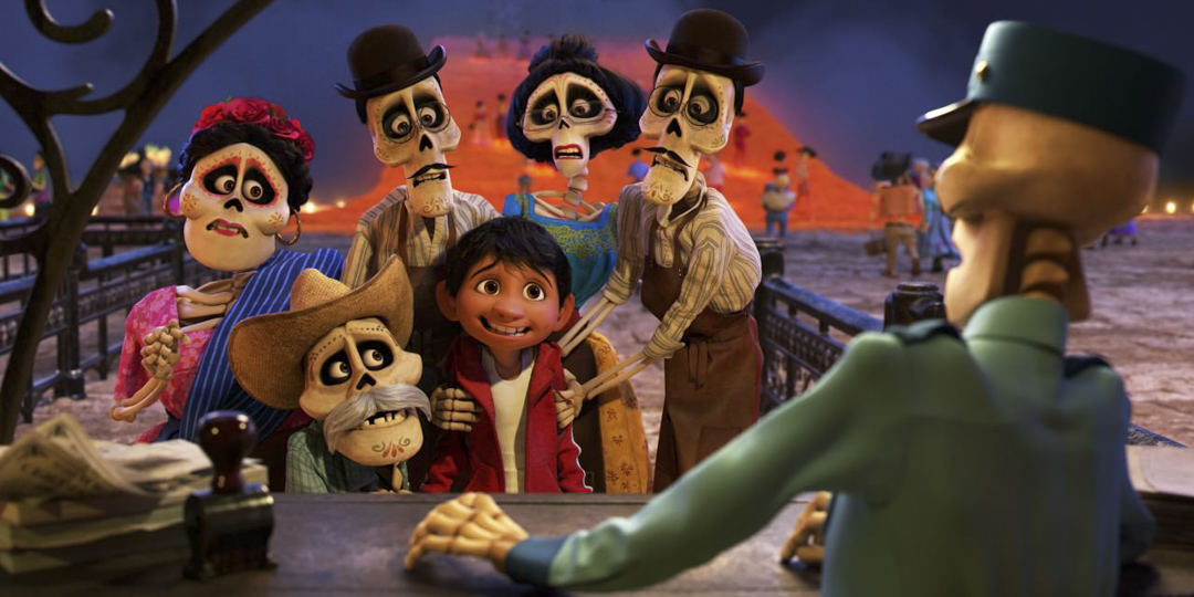 《Coco》（港译：《玩转极乐园》）电影剧照。