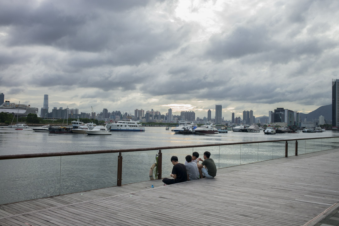 观塘海滨公园。