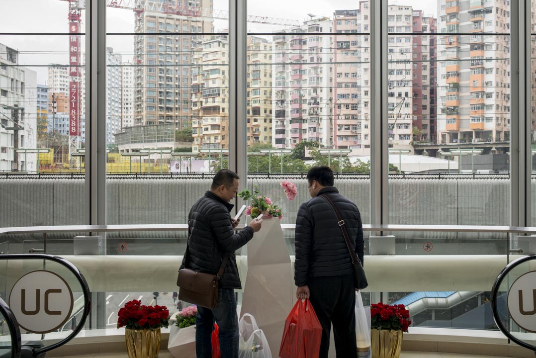 重建進行中的觀塘裕民坊。