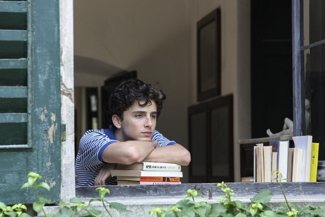 《請以你的名字呼喚我》（Call Me by Your Name）電影劇照。 