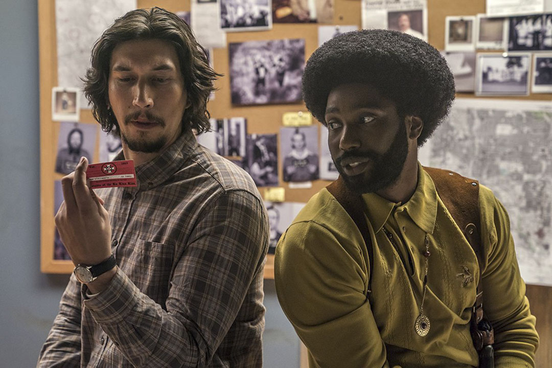 《BlacKkKlansman》（黑色党徒）电影剧照。