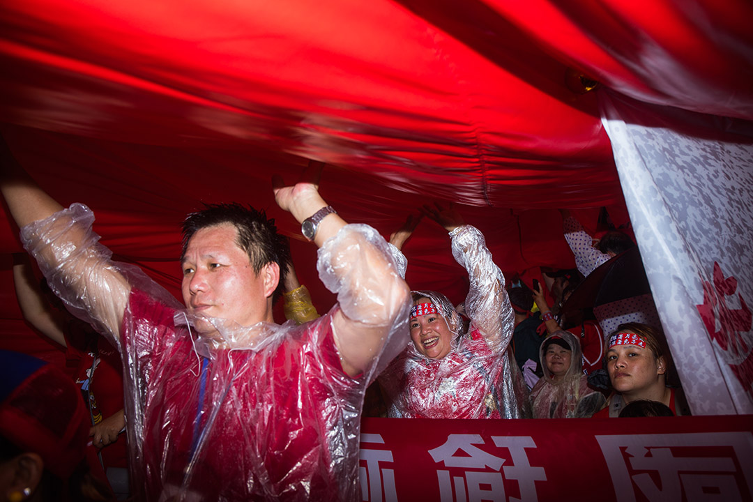 2019年6月1日，韩国瑜首场总统初选造势活动于凯道举行。