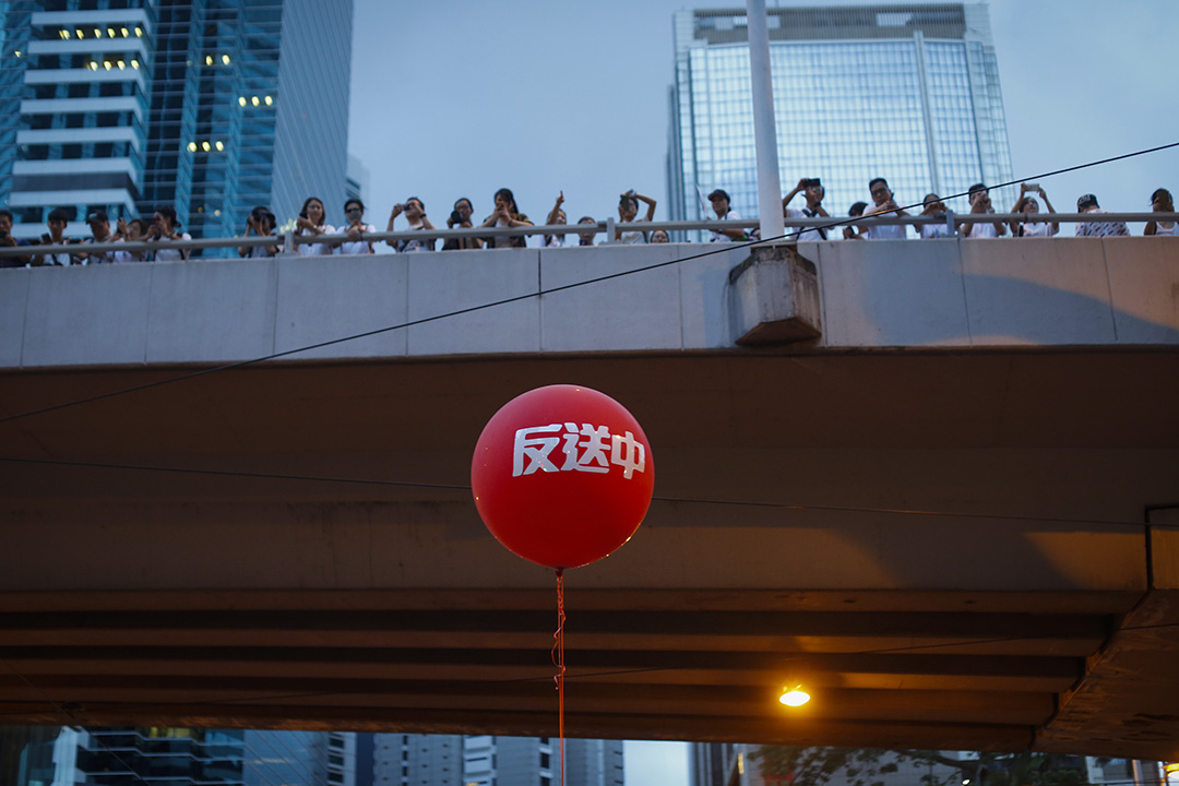 2019年6月9日，民间人权阵线发起“反送中”游行。