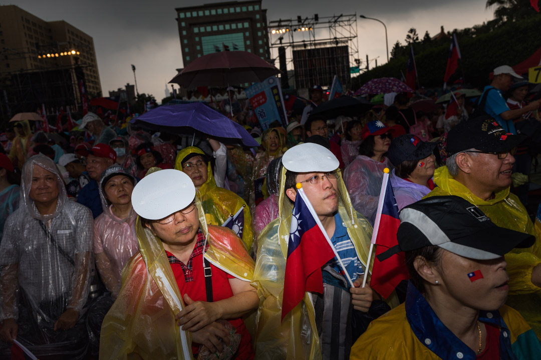 2019年6月1日，韩国瑜首场总统初选造势活动于凯道举行。