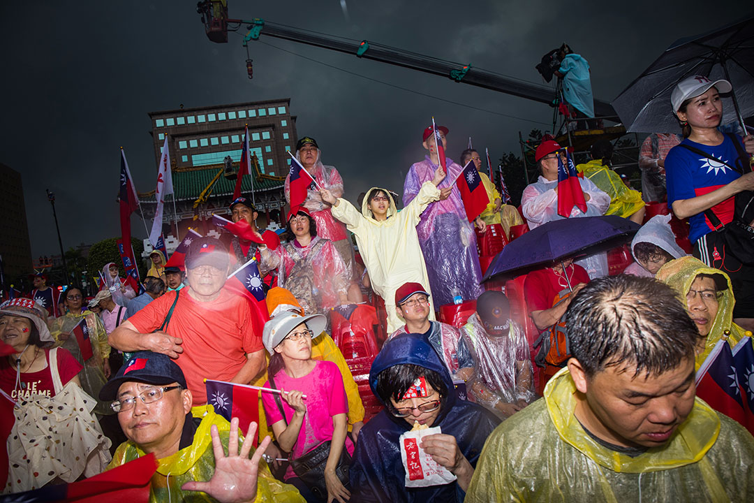 2019年6月1日，韩国瑜首场总统初选造势活动于凯道举行。