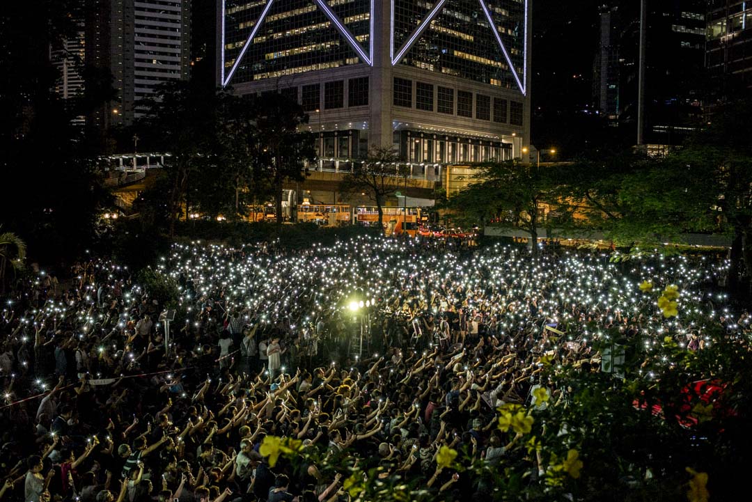 2019年7月5日，全港媽媽反送中集氣大會，大會宣布約8000人參與。