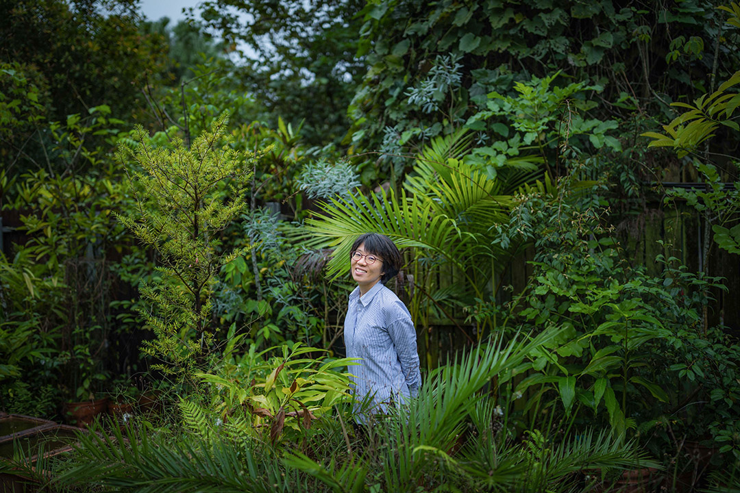 台北植物园园长范素玮。