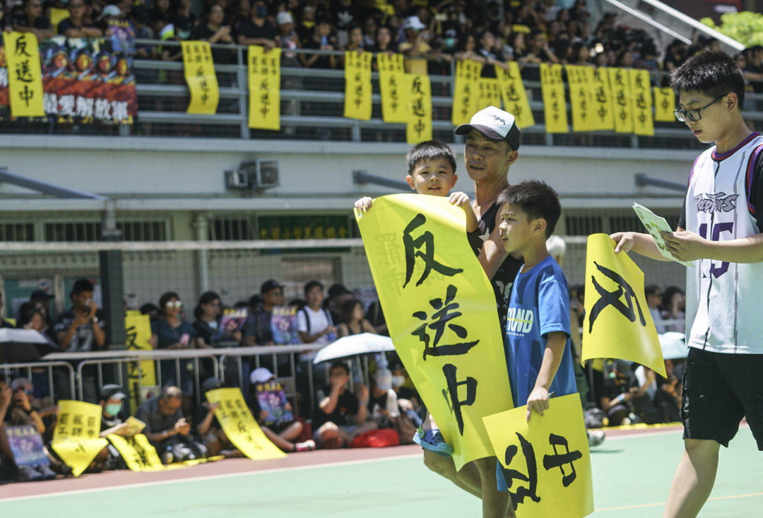 2019年8月5日，旺角罢工集会。