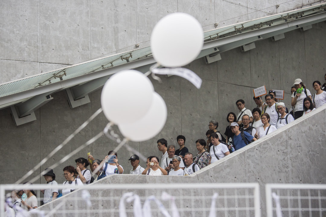 2019年7月17日，年長市民發起「香港銀髮族靜默遊行」，下午5時在遮打花園集合，遊行至政府總部外。