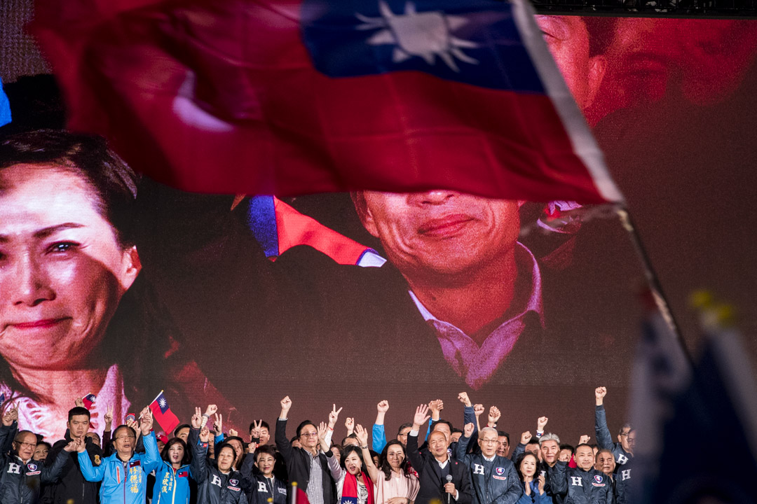 2020年1月9日，韩国瑜在凯道举办造势晚会，韩办宣布现场人数达一百万。