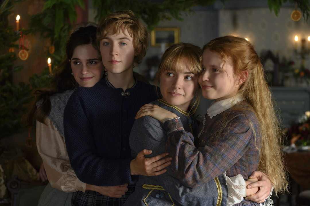 《小妇人》四位女角包括Emma Watson、Saoirse Ronan、Florence Pugh与Eliza Scanlen。