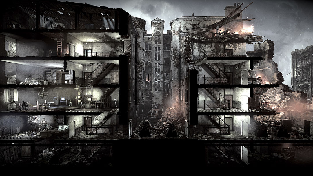 《This War of Mine》游戏截图。