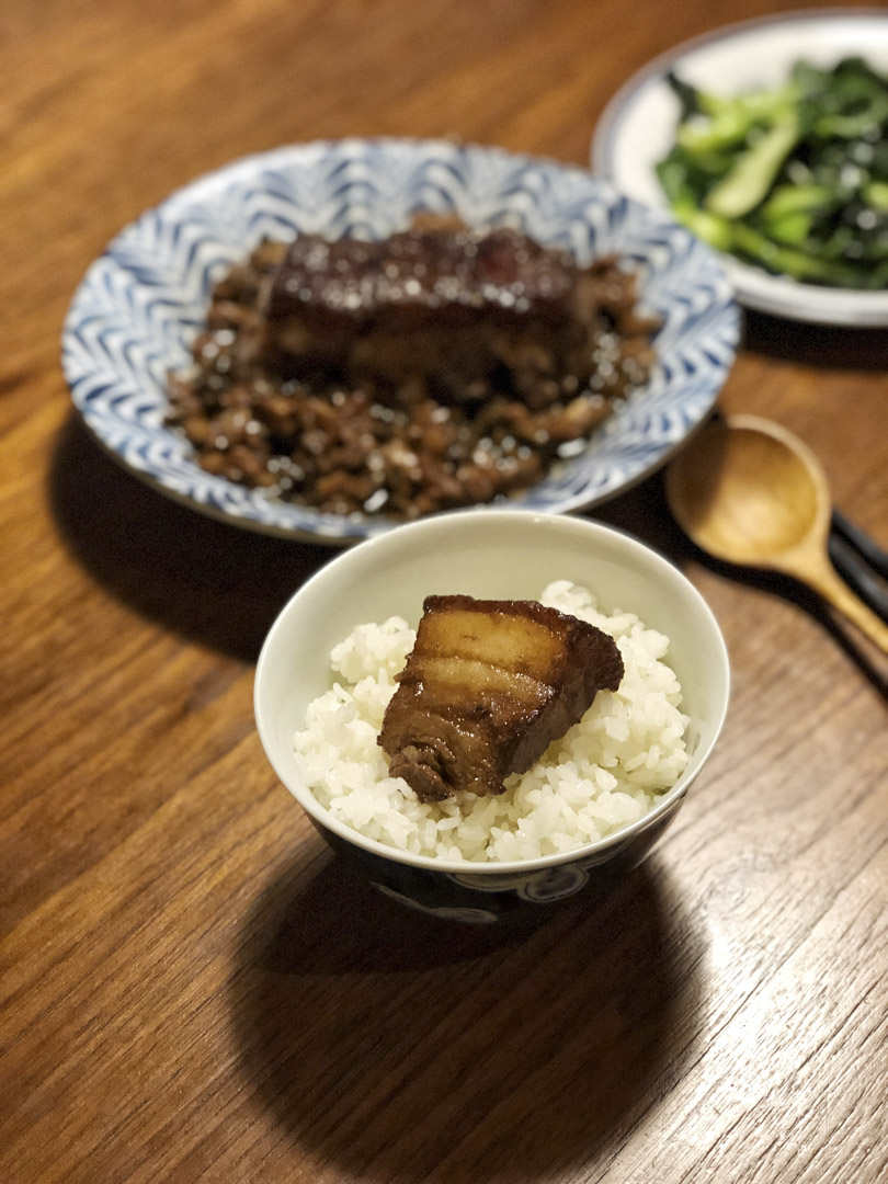 客家梅菜扣肉。