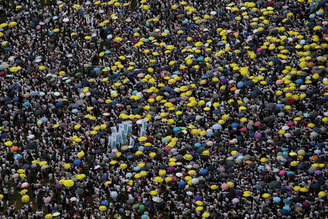 2019年6月9日，民间人权阵线发起反修例大游行，民阵公布有103万人参与，创回归后历史新高。