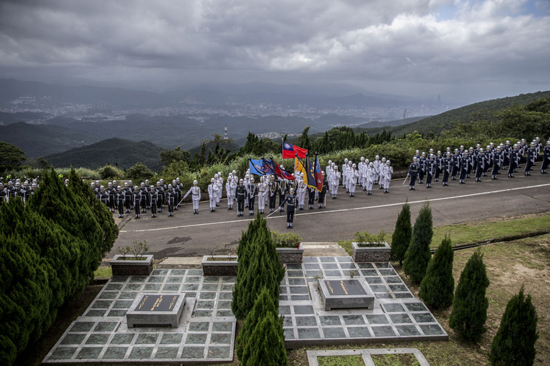 2020年10月7日，前總統李登輝今在五指山國軍示範公墓舉辦「奉安典禮」。 