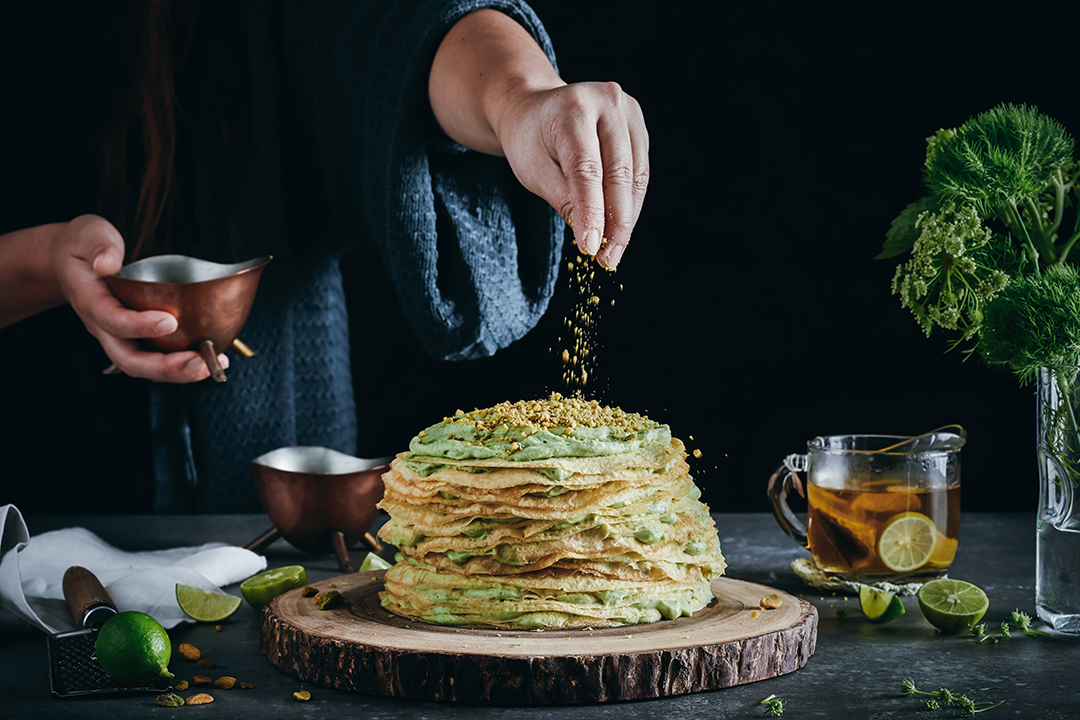 李宛蓉的食物造型作品。