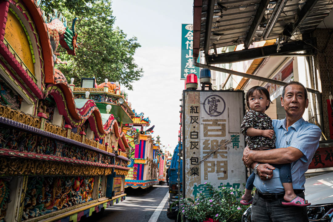 一連七天，埔里全鎮居民多高度參與在祭典儀式當中。