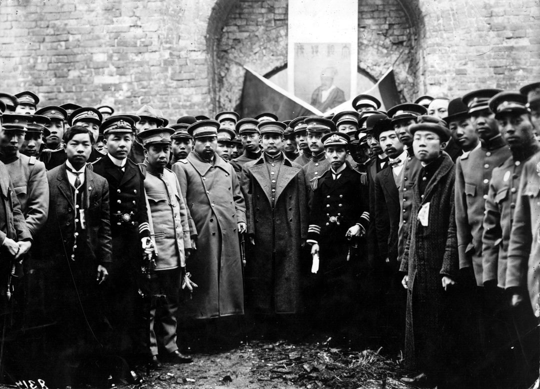 1923年，中华民国大总统孙中山。