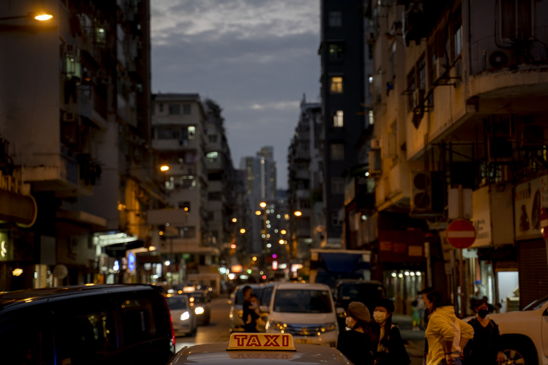 2020年11月，香港深水埗。