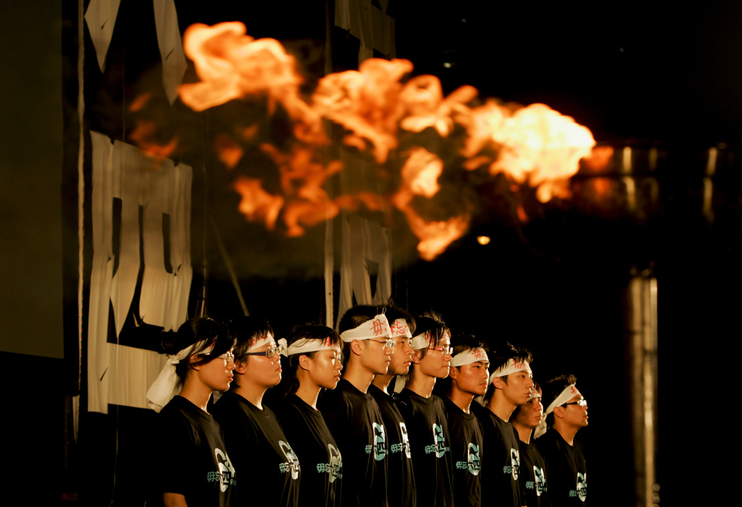 2007年6月4日，“平反六四，支持维权”烛光晚会，有5万5000人出席。