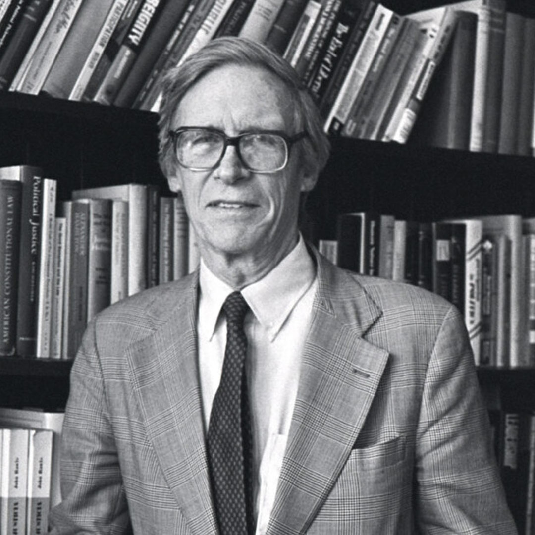 美国哲学家约翰・罗尔斯（John Rawls）。